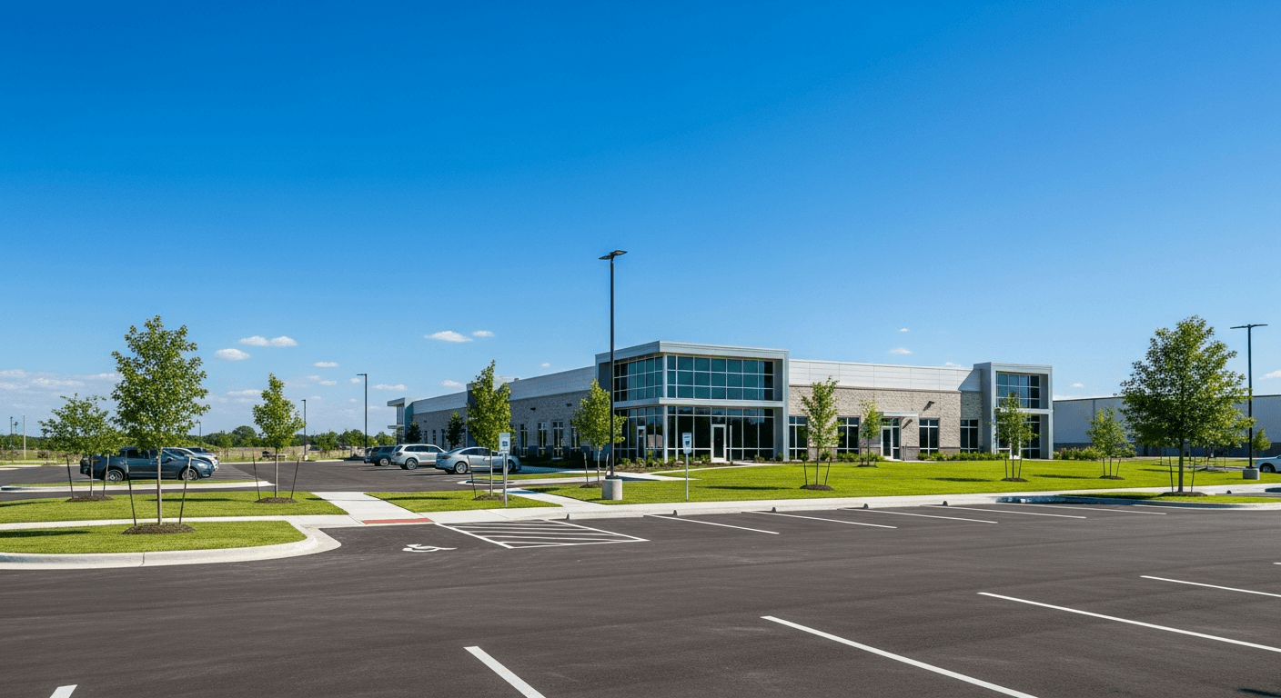 Civic development project and downtown commercial buildings